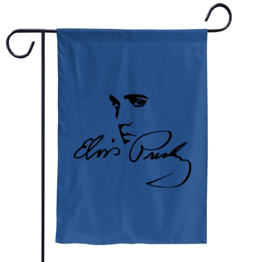 Discover Vintage Elvis Garden Flags - Elvis Presley Decor