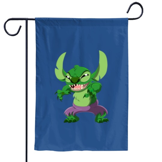 Discover Stitch Hulk Tribute Garden Flag