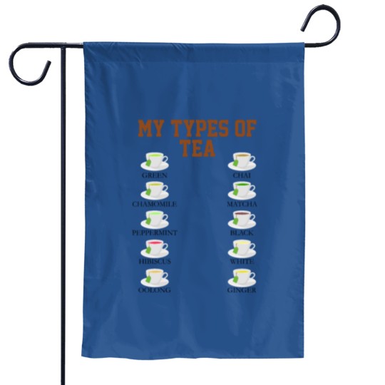 Discover Tea Lover Garden Flag - Cute Outdoor Decor for Tea Lovers