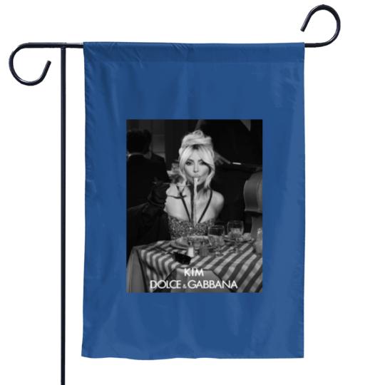 Discover Ciao Kim Pasta Garden Flags - Kim Kardashian Edition