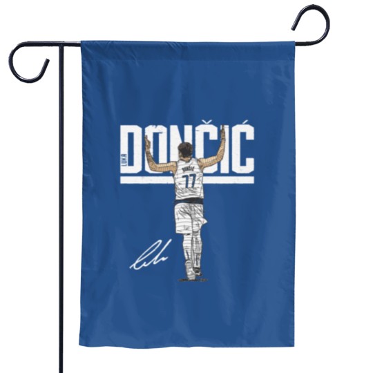 Discover Luka Doncic 77 Essential Garden Flags