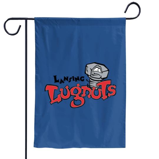 Discover Lansing Lugnuts Jersey Zip Garden Flags
