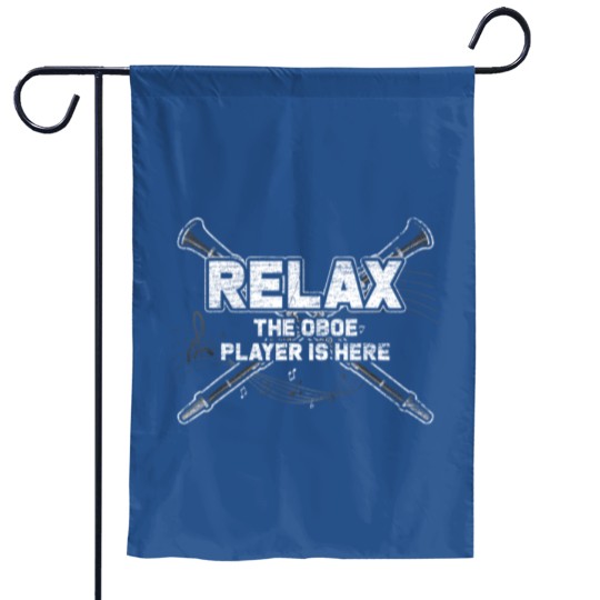 Discover Relax The Oboe Player Is Here Garden Flags