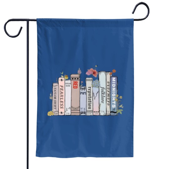 Discover Albums As Books Garden Flags, Midnights Swift Garden Flags