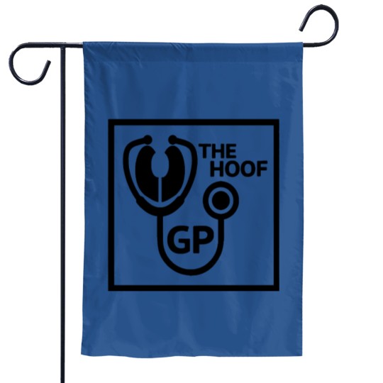 Discover hoof gp merch Garden Flags
