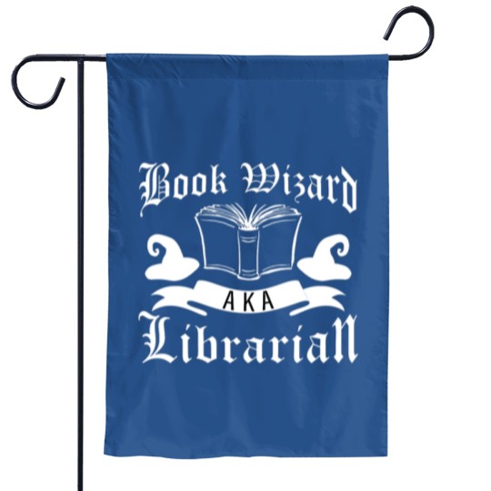Discover Librarian Gifts Book Wizard Librarian Gift Library Garden Flags