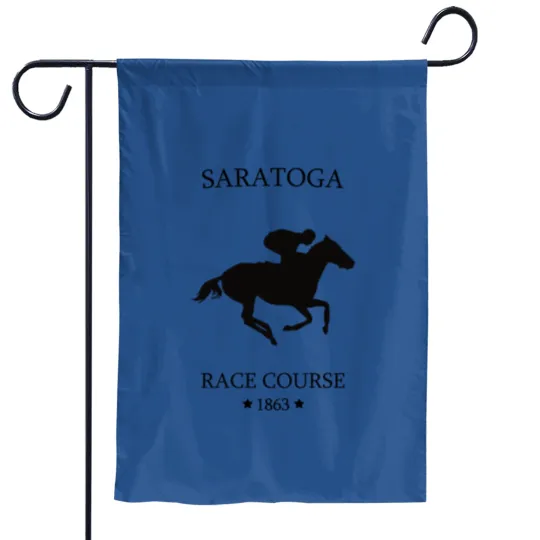 Discover Saratoga Race Course Garden Flags