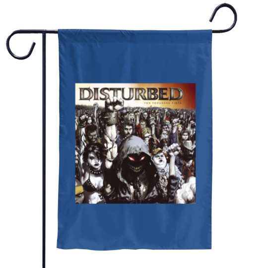 Discover Disturbed - Ten Thousand Fists Garden Flags
