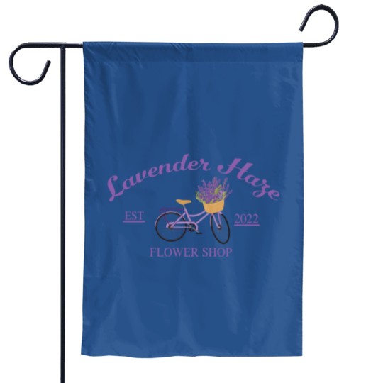 Discover Lavender Haze Embroidered Garden Flags, Embroidered Crewneck