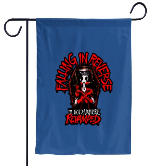 Discover Falling In Reverse I'm Not a Vampire Revamped Garden Flags