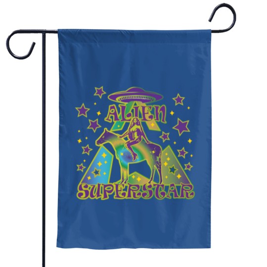 Discover Beyonce Alien Superstar Garden Flags, Renaissance Era Garden Flags