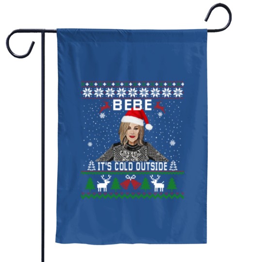 Discover Bebe It's Cold Outside Garden Flags