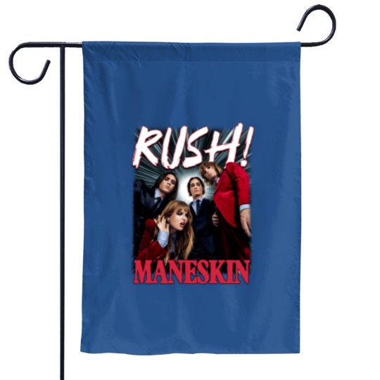 Discover Mneskin Band Garden Flags, World Tour Garden Flags