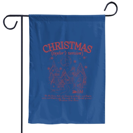 Discover Color Christmas Taylo version Garden Flags, Swift Christmas