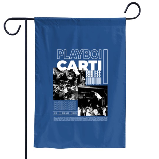 Discover Vintage Playboi Carti Garden Flags Merchandise