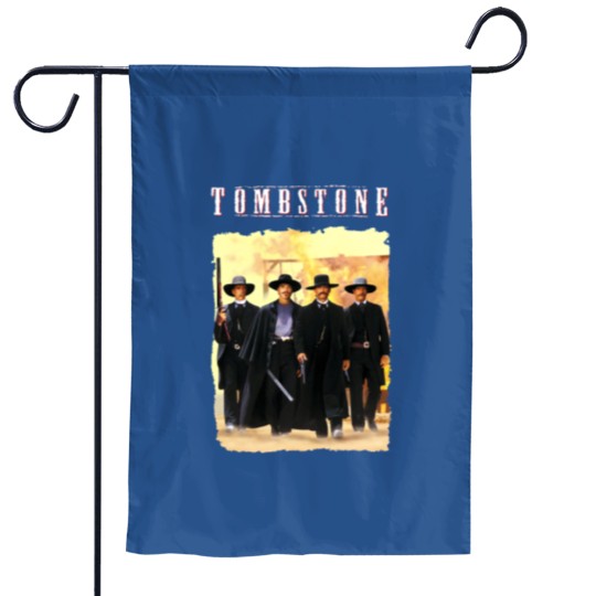 Discover Vintage Tombstone 1993 Western Classic Movie Garden Flags