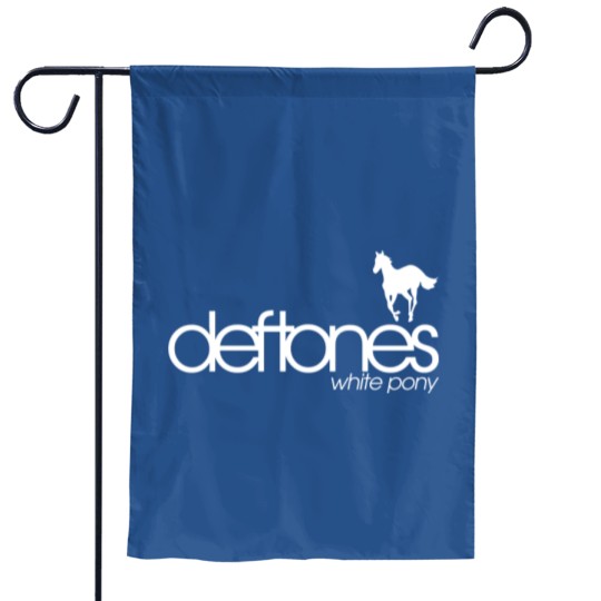 Discover WHITE PONY | Essential Garden Flags