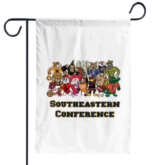 Discover Vintage Southeastern Conference, SEC Garden Flags, College Garden Flags