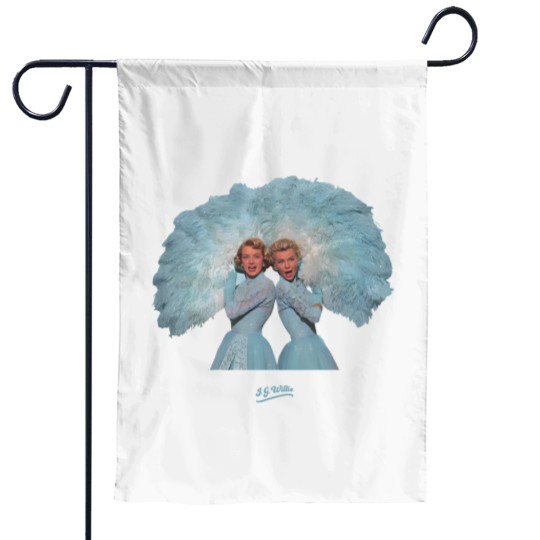 Discover White Christmas, Sisters Garden Flags