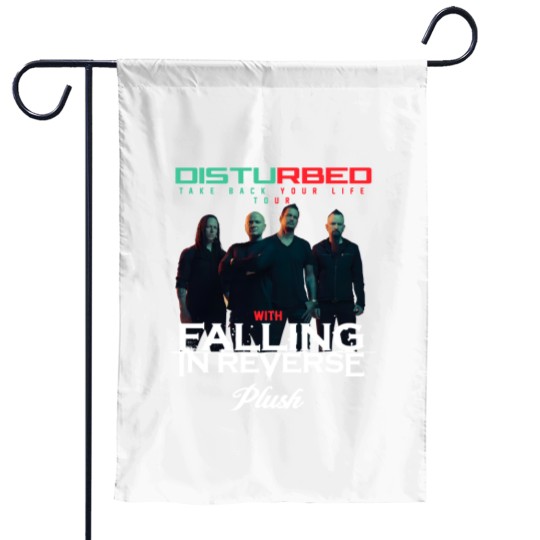 Discover Disturbed Band 2024 Tour Unisex Garden Flags, Disturbed Band Fan Gift Garden Flags