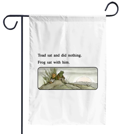 Discover Frog And Toad Garden Flags, meme Cottagecore Aesthetic, Gift for friend
