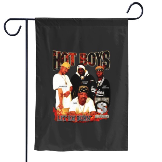 Discover Vintage Rap Hip Hop Garden Flag