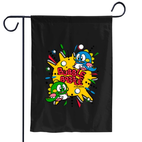 Discover Bubble Bobble - Bubble Bobble - Garden Flags