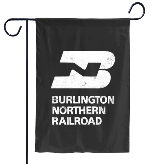 Discover Burlington Northern Railroad - Burlington Northern Railroad - Garden Flags