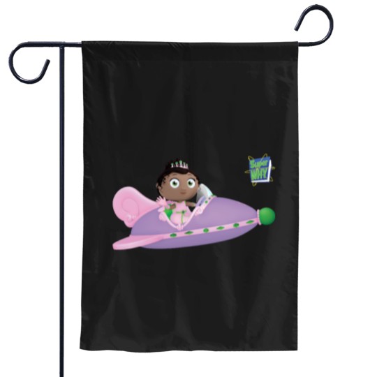 Discover Super WHY! Princess Presto Plane Garden Flags