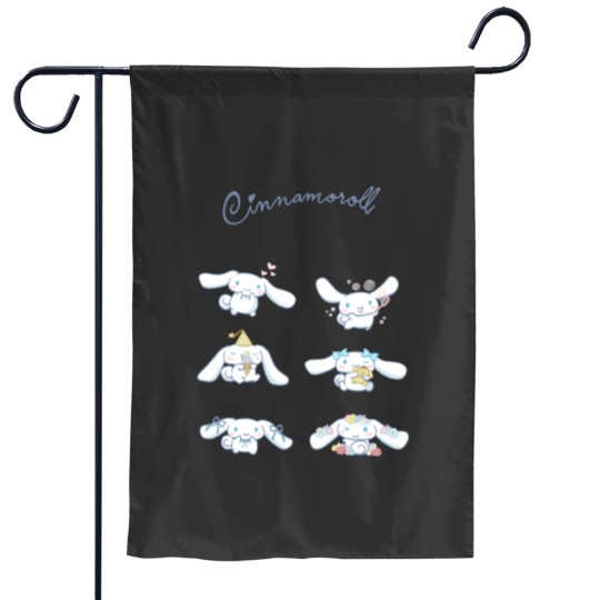 Discover Cinnamoroll Sanrio Pattern Garden Flags