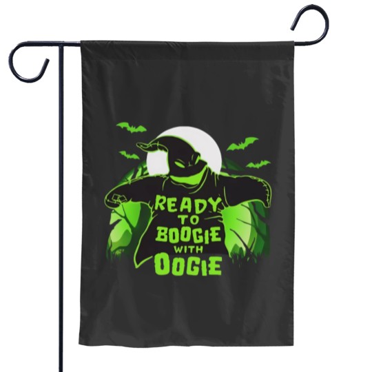 Discover Nightmare Before Christmas Boogie with Oogie Halloween Garden Flags
