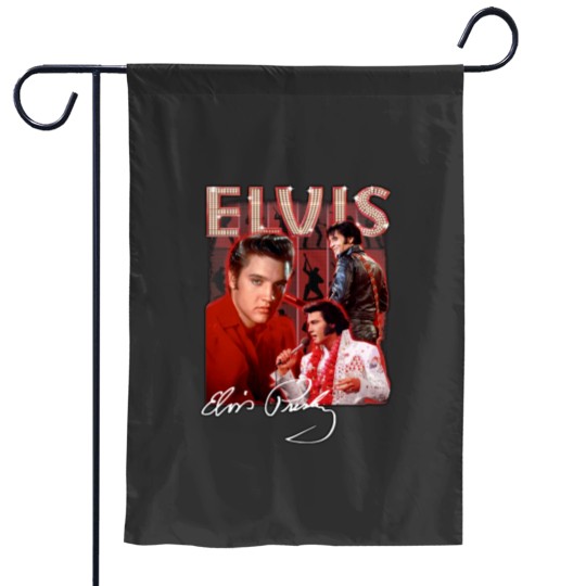 Discover Elvis Presley Garden Flag Merchandise