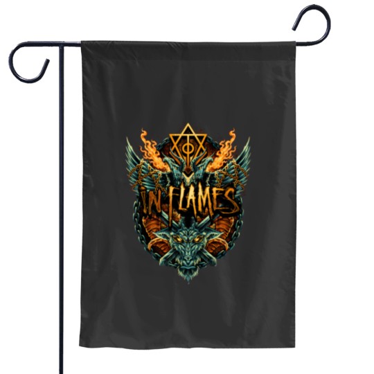 Discover In Flames Garden Flags - Metal Band Garden Flags - Only for the Weak