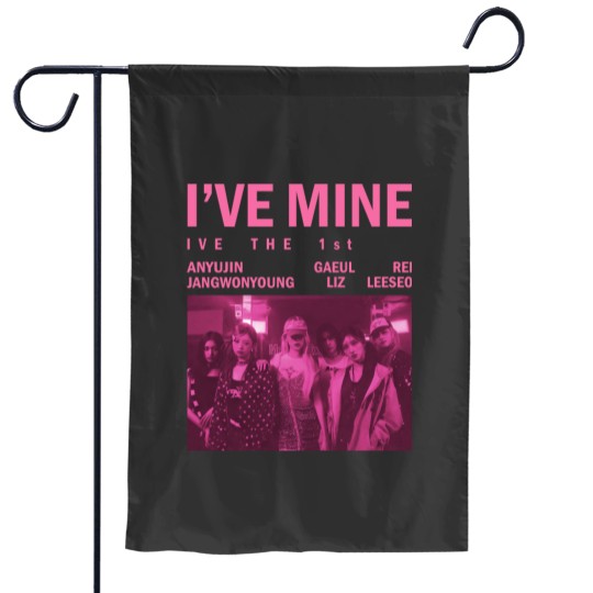 Discover Ive Mine The 1st Kpop Garden Flag Collection