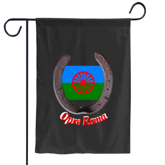 Discover Opre Roma Romany Gypsy Garden Flags