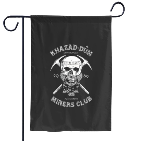 Discover Khazad-Dum Miners Club Garden Flags