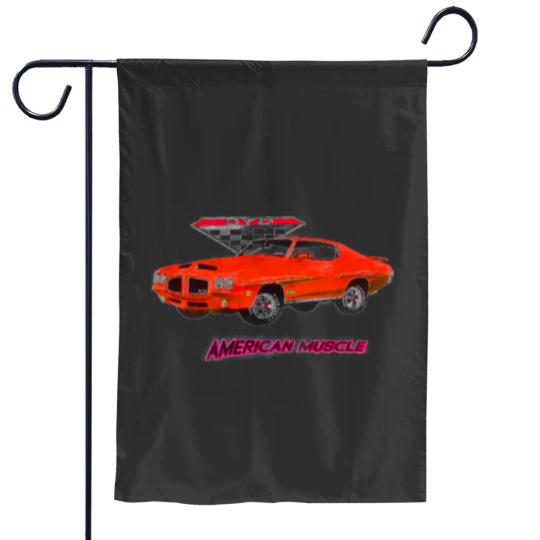 Discover 1971 GTO Judge Garden Flags