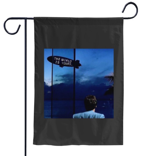Discover Scarface The World is Yours Garden Flags
