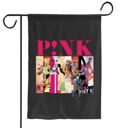 Discover P!nk Pink Singer Summer Carnival 2024 Tour Garden Flags, Pink Summer Carnival Garden Flags