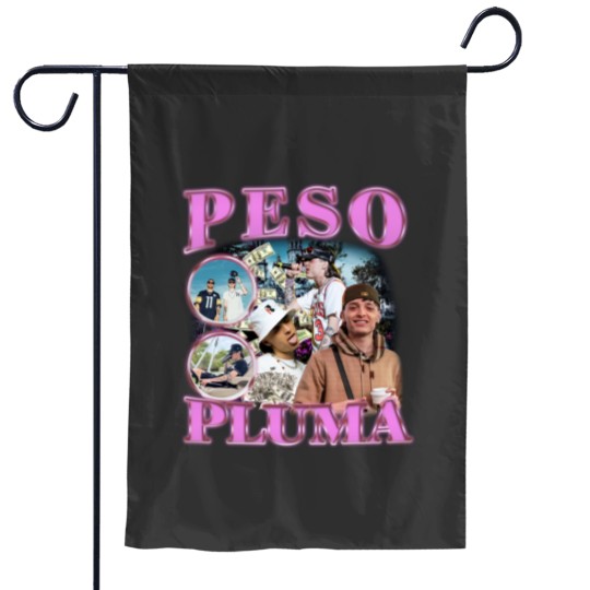 Discover Peso Pluma Music Garden Flags, Peso Pluma Merch