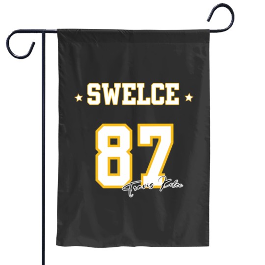 Discover Swelce Jersey, Swift Kelce Garden Flags, Womens Chiefs Fan Garden Flags