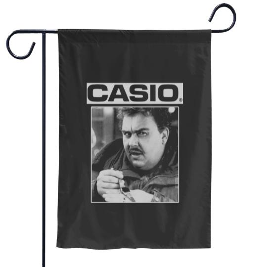 Discover John Candy - Planes Trains and Automobiles - Casio Premium Garden Flags