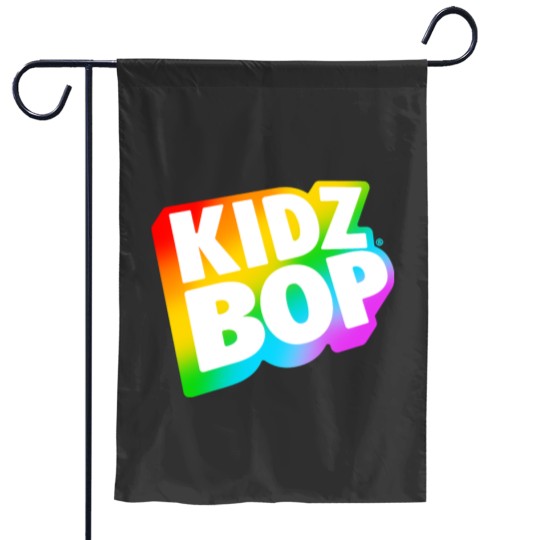 Discover Kidz Bop Rainbow Logo Garden Flags