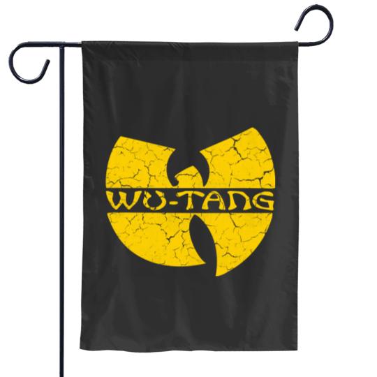Discover Wutang with Text - Grunge - Wutang - Garden Flags