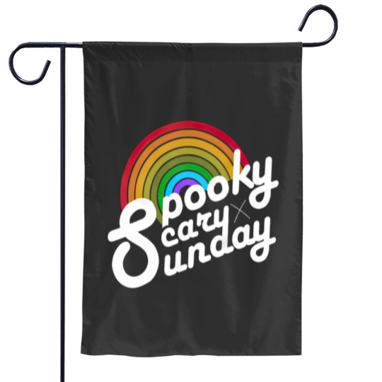 Discover Spooky Scary Sunday Garden Flags, Spooky Sunday Unisex