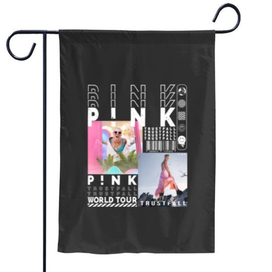 Discover Pink Music Garden Flags