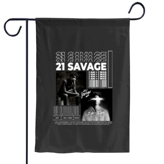 Discover Vintage 21 Savage Garden Flags | 21 Savage Merch