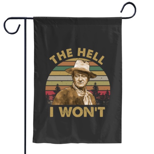 Discover John Wayne Vintage Garden Flag