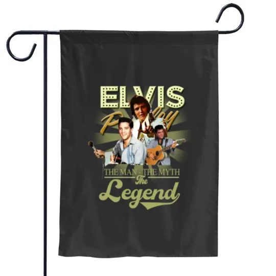 Discover Elvis Garden Flags Garden Flags, Elvis The Man The Myth The Legend