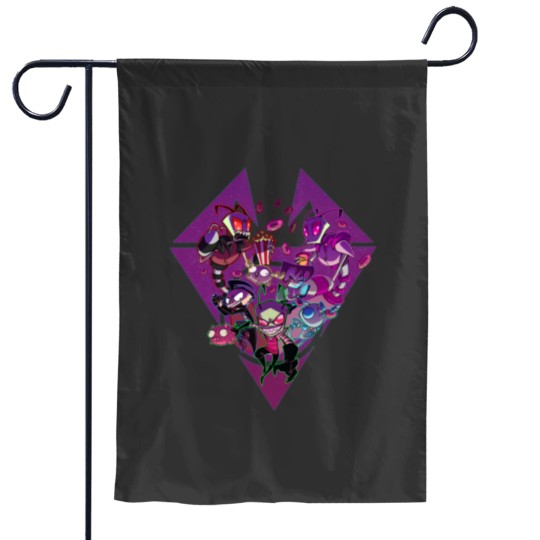 Discover INVADER ZIM Garden Flags